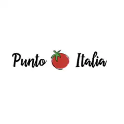 Punto italia the hidden inn punta cana punto italia logo with a red tomato between the words punto and italia in black script